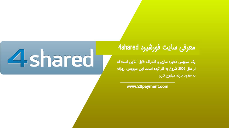 معرفی سایت 4shared فورشیرد