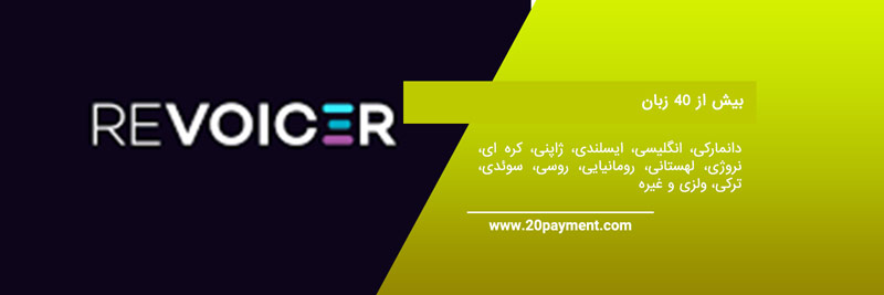 امکانات و ویژگی های revoicer