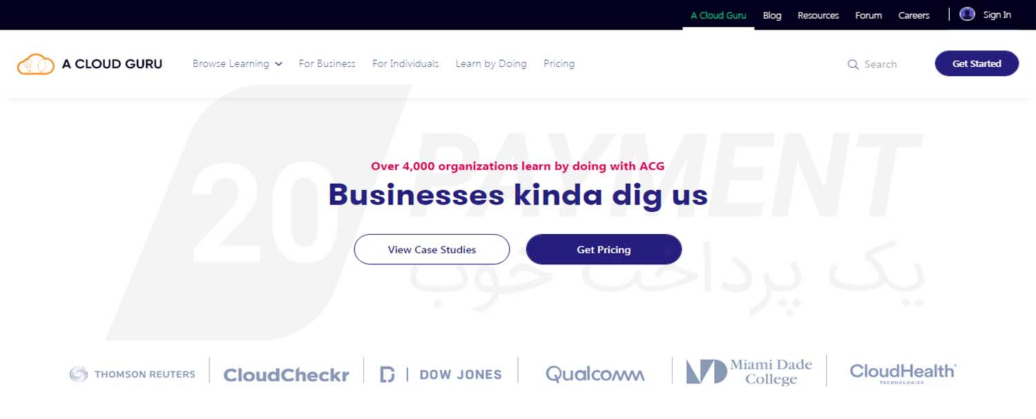 معرفی سایت acloudguru