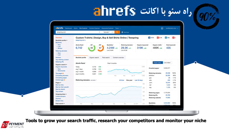 90 درصد راه سئو را با ahrefs طی کنید