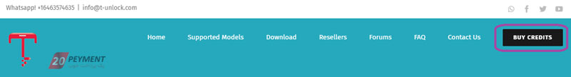 خرید اعتبار از وبسایت T-unlock