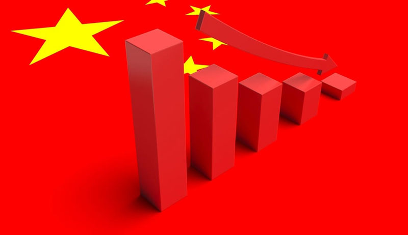 چین کمترین نرخ رشد اقتصاد را در طی 3 دهه اخیر تجربه می کند!