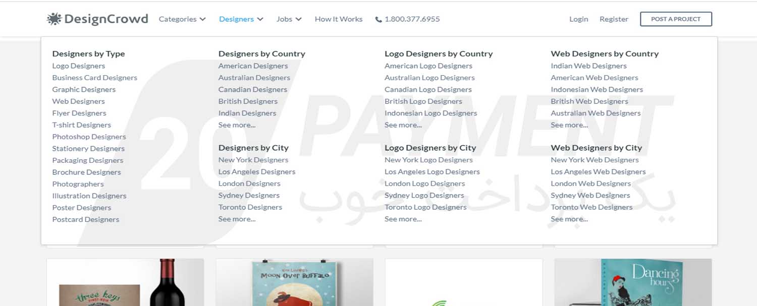 معرفی سایت DesignCrowd