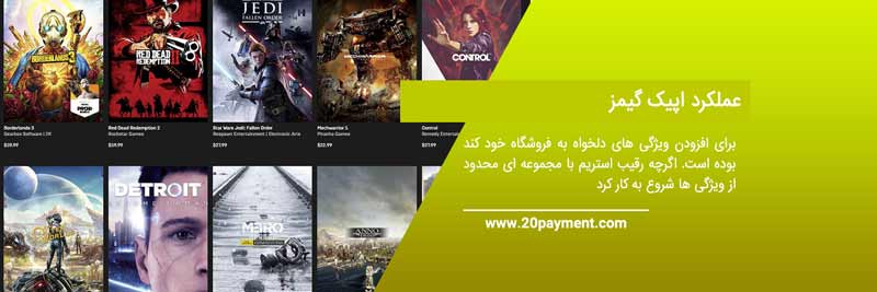 درباره گیفت کارت Epic Games اپیک گیمز