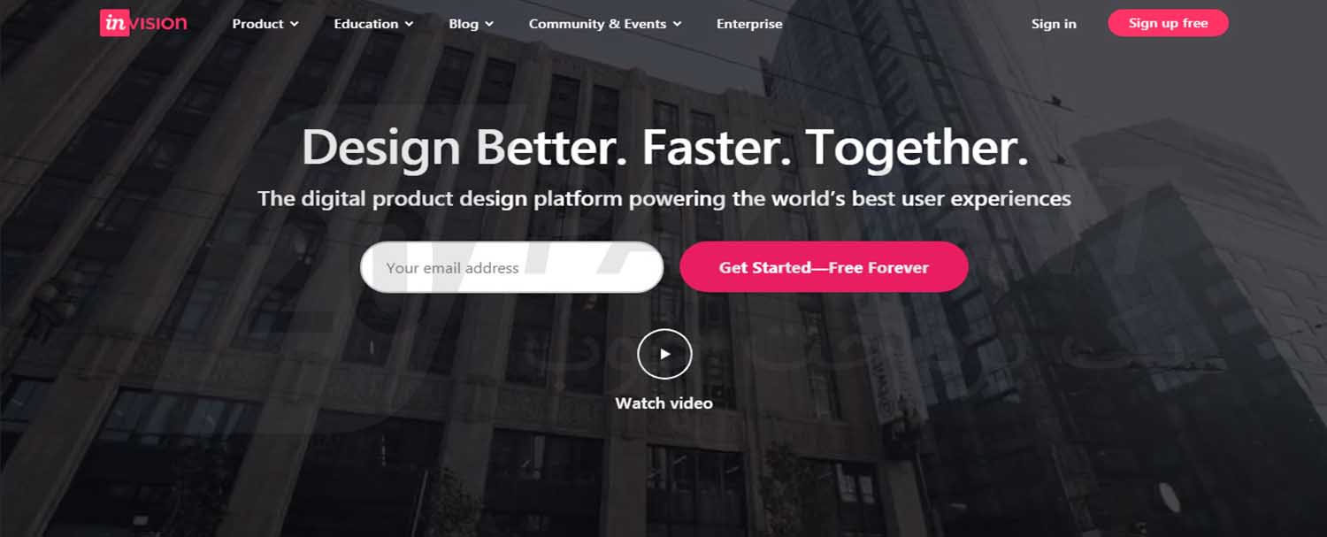 معرفی سایت InVision سایت طراحی محصول