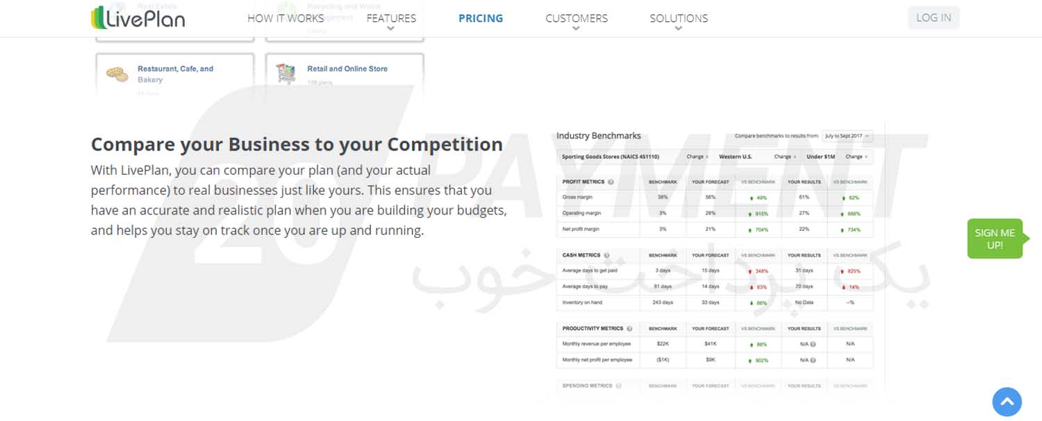 معرفی سایت Liveplan