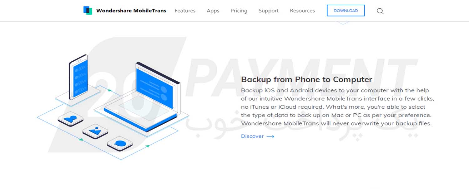 معرفی سایت mobiletrans.wondershare
