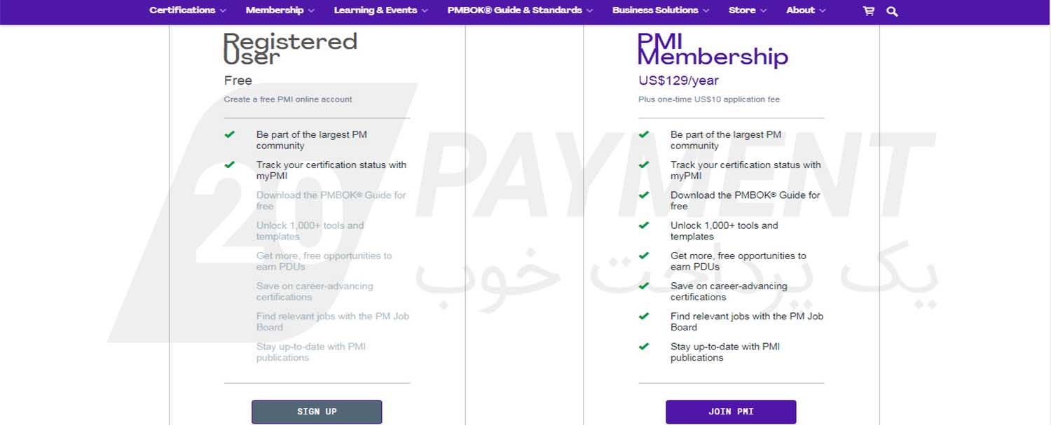 معرفی سایت pmi.org