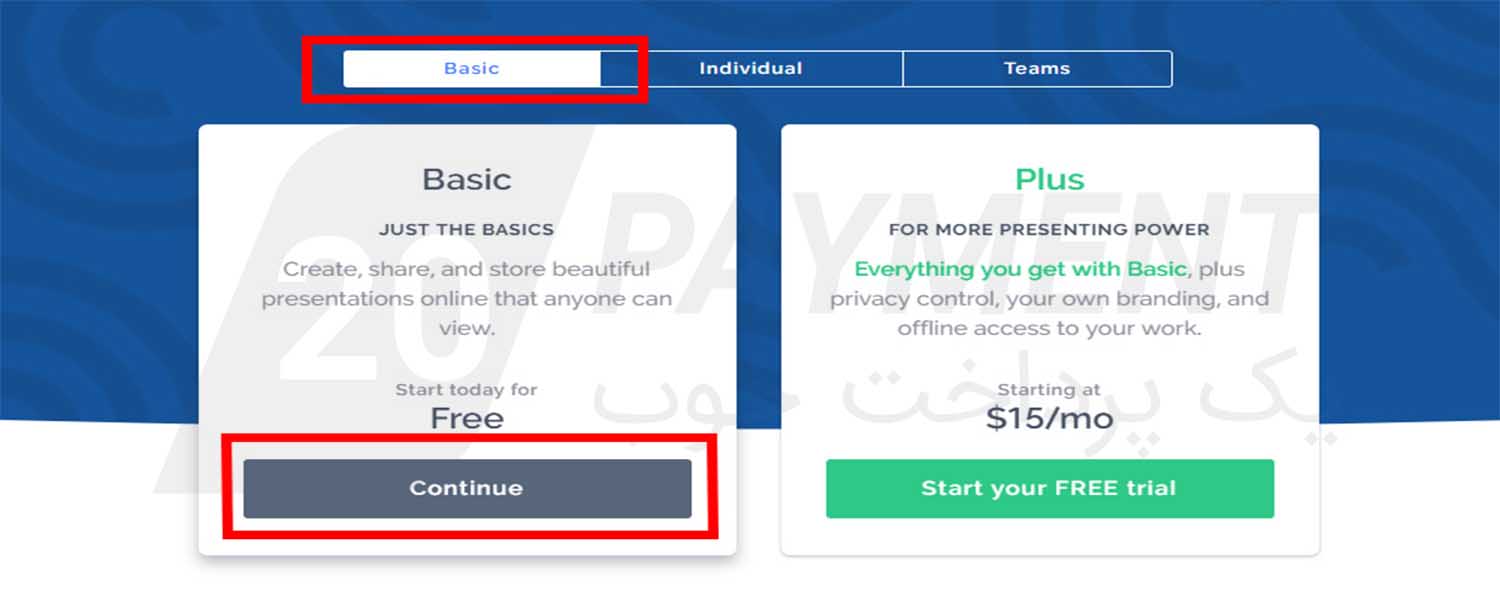 خرید از سایت prezibase