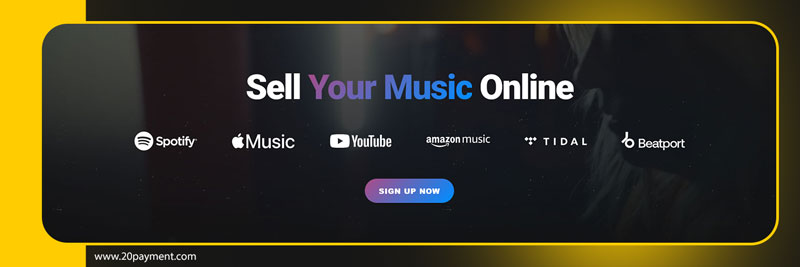 کسب درآمد ارزی از سایت TuneCore